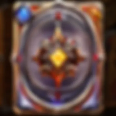 Artistic representation of dark iron cards within a Hearthstone deck