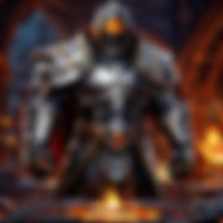 Illustration of dark iron's historical significance within the Hearthstone universe