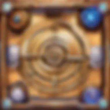 A digital interface showcasing various deck-building options in Hearthstone.