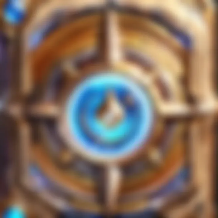 Visual representation of reflex card mechanics in Hearthstone