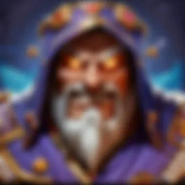 Creative visualization of predicting opponent's next move in Hearthstone