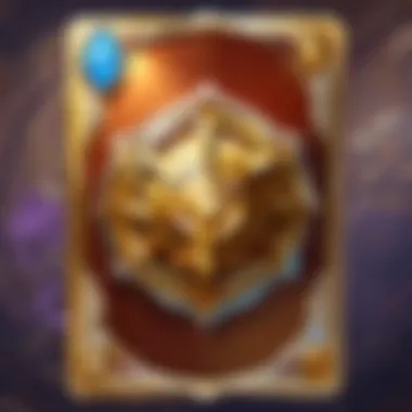 Gleaming golden cards symbolizing mastery in Hearthstone