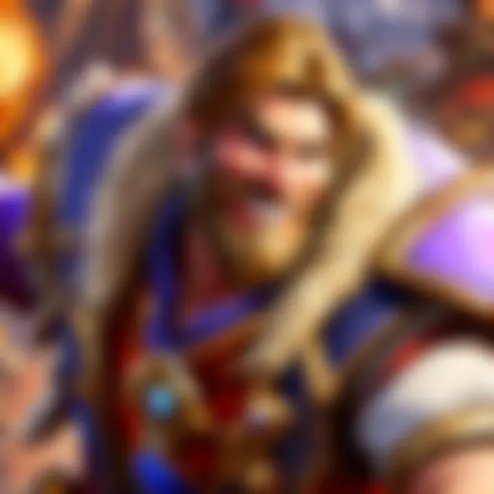 Vibrant Hearthstone Characters in Action