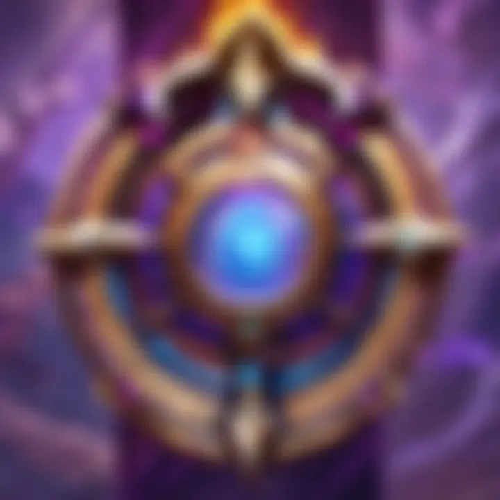 Abstract representation of void contracts in Hearthstone gameplay